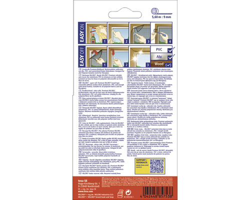 Tesa klittenband hor- en insectenbescherming montageband met toepassingsvoorbeelden