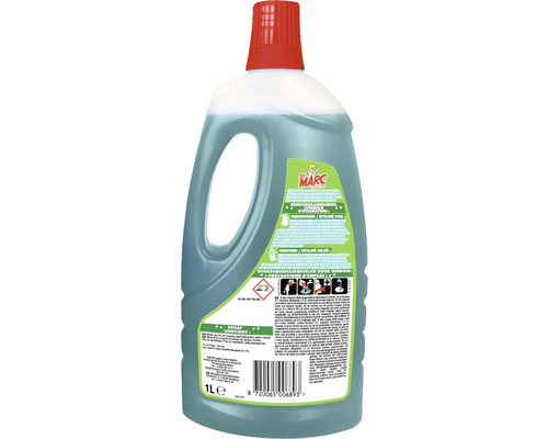 Reinigingsmiddel in een fles van 1 liter met handvat