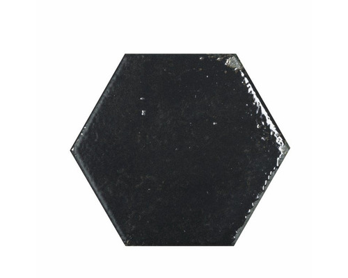 Wandtegel Alma zwart 13x15 cm