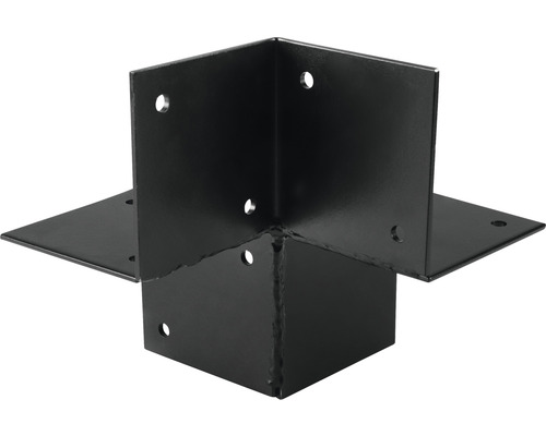 Paalhouder van staal voor houtconstructies