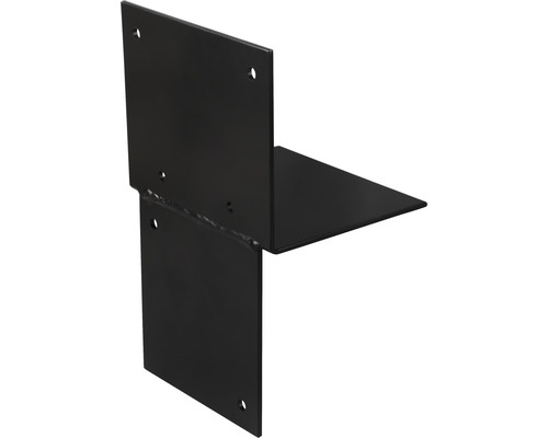 Hoekverbinder van metaal met bevestigingsgaten