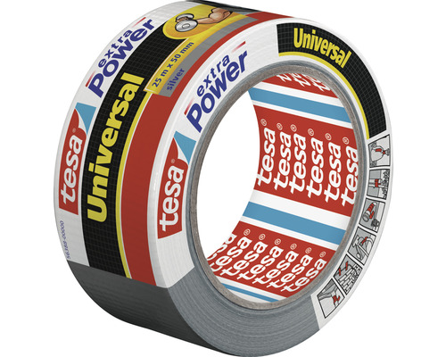Tesa Extra Power Universal duct tape, 25 meter x 50 millimeter