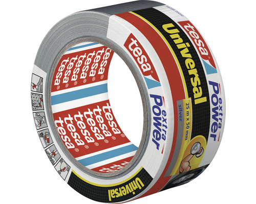 Tesa Universal Extra Power textieltape 25 meter maal 50 millimeter