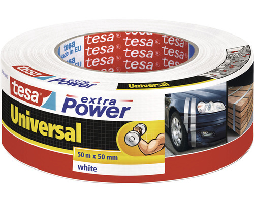 TESA Extra Power Universal wit 50 m x 50 mm Tesa extra Power Universal ducttape, 50 mm x 50 m