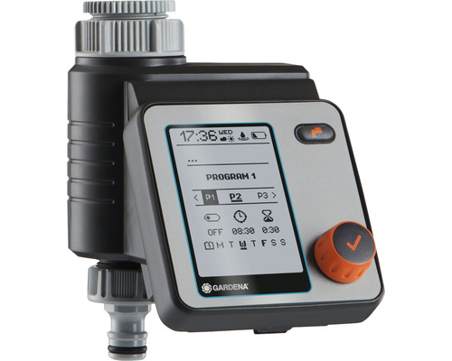 Gardena irrigatiecomputer met LCD-display voor tuinirrigatie
