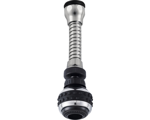 Flexibele kraanverlenger van metaal