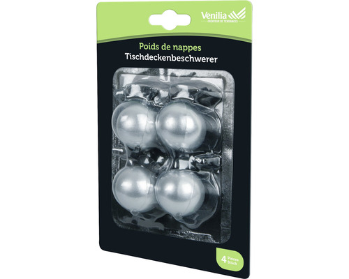 Tafelkleedgewicht, set van vier stuks