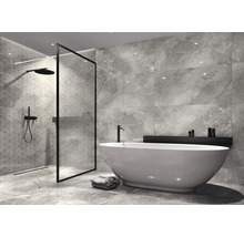 Wand- en vloertegel Lido Silver zilvergrijs 119,7x59,7 cm gerectificeerd-thumb-3