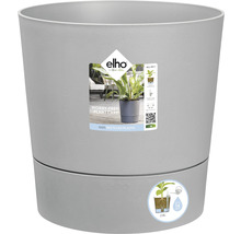 Grijze plantenpot van kunststof
