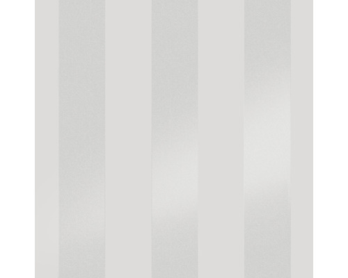 LAURA ASHLEY Vliesbehang 113338 Lille Pearlescent Stripe silver Behang met streepmotief