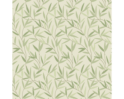 LAURA ASHLEY Vliesbehang 113364 Willow Leaf hedgerow Behang met bamboepatroon