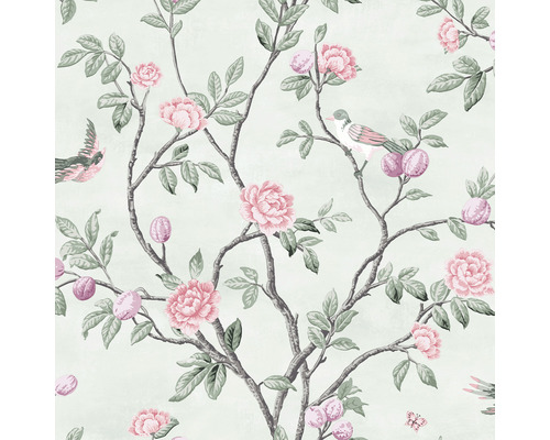 LAURA ASHLEY Vliesbehang 113371 Eglantine eau de nil