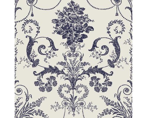 LAURA ASHLEY Vliesbehang 113387 Josette off white Behang met bloemmotief in klassieke stijl
