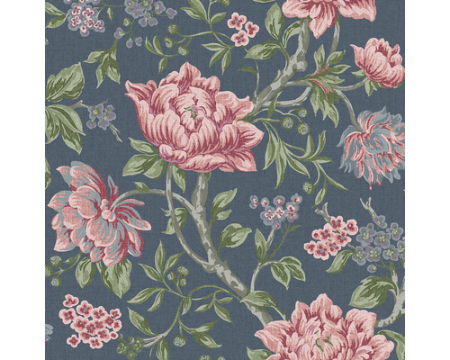 LAURA ASHLEY Vliesbehang 113407 Tapestry floral dark seaspray