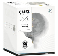 CALEX LED filament lamp XXL Bilbao E27/4W warmwit titanium