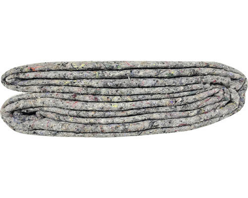 Opgevouwen verhuisdeken van stof