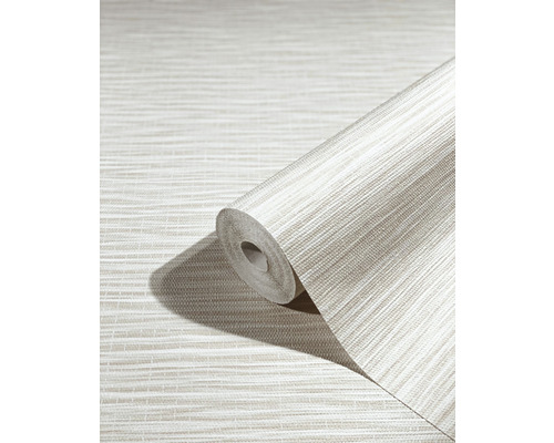 Behangrol met horizontaal weefpatroon