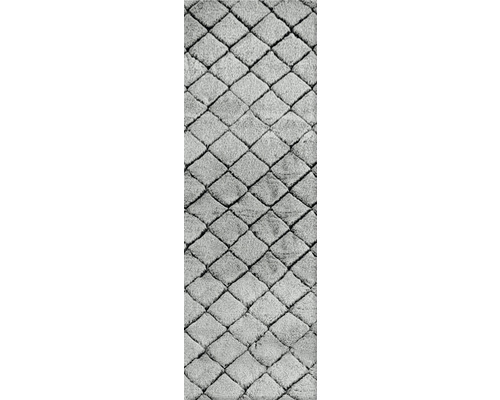 SOLEVITO Vloerkleed Romance Stream grijs 50x150 cm