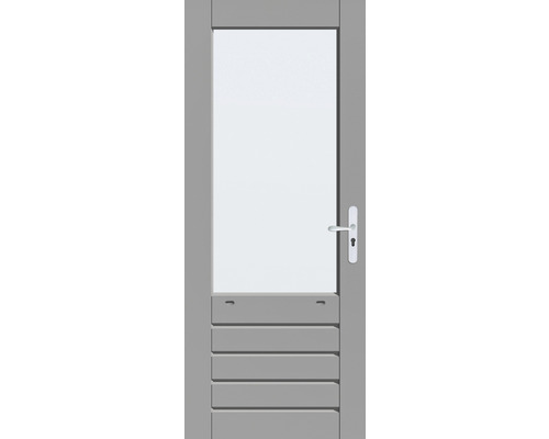ARON Achterdeur HB70 grijs gegrond 88 x 201,5 cm