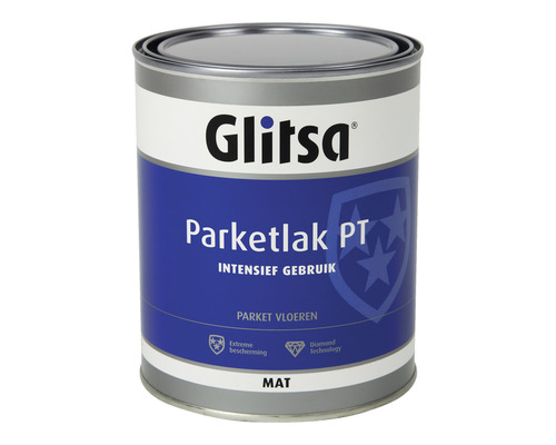 GLITSA Parketlak PT acryl mat 1 l Glitsa Parketlak PT blik voor intensief gebruik