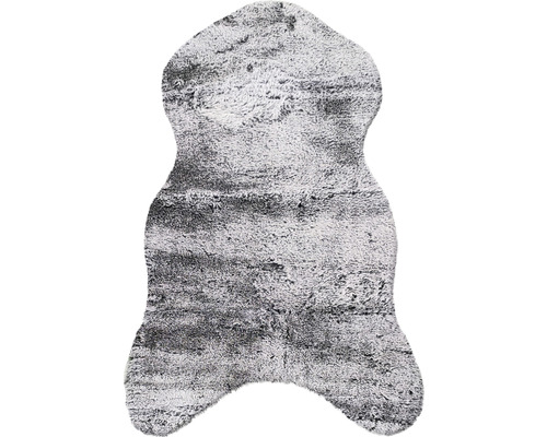 SOLEVITO Schaapsvacht Romance Shape grijs 55x80 cm SOLEVITO Schaapsvacht Romance Shape grijs 55x80 cm