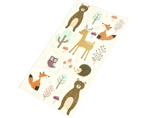 Tapijt met bosdiermotief