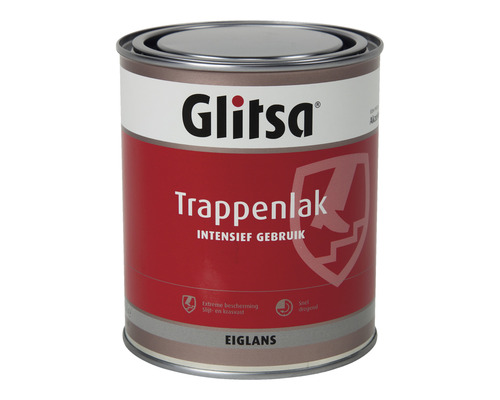 GLITSA Trappenlak intensief gebruik acryl eiglans 750 ml Glitsa Trappenlak voor intensief gebruik in een blik