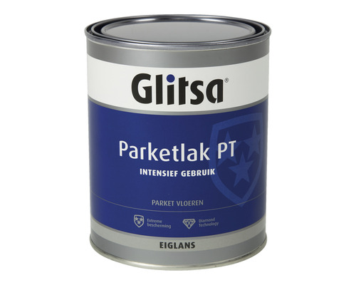 GLITSA Parketlak PT acryl eiglans 1 l Glitsa Parketlak PT Intensief Gebruik blik