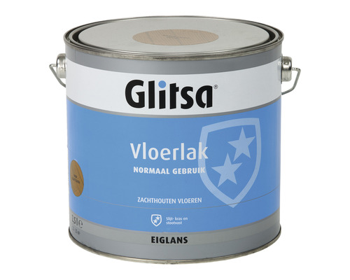 GLITSA Vloerlak acryl eiglans licht eiken 2,5 l