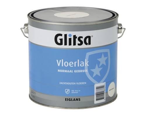 GLITSA Vloerlak acryl eiglans white wash 2,5 l