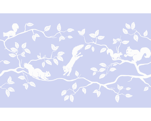 D-C-FIX Raamfolie statisch premium Pineview 45x150 cm Behang met eekhoorns op takken