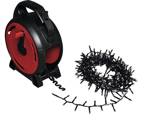 Kerstverlichting met haspel