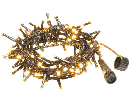 Lichtsnoer met ledlampen en stroomaansluiting