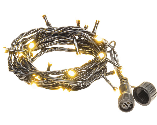 KONSTSMIDE Kerstverlichting LED lichtsnoer 50 lampjes extra warmwit 4,9 m Lichtsnoer met aansluitstekker voor buiten