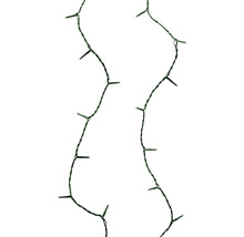 Lichtsnoer met groene kabel