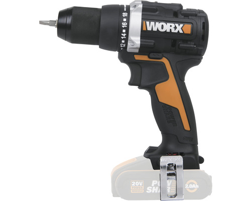 Worx accuboormachine met 20 volt accu