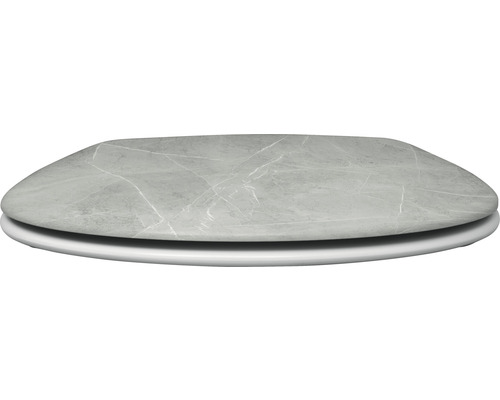 Toiletbril met marmerlook