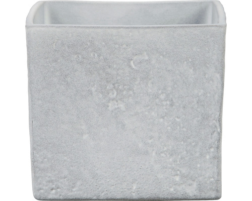 SOENDGEN Bloempot Stone Keramiek Klei grijs 18x18x18 cm