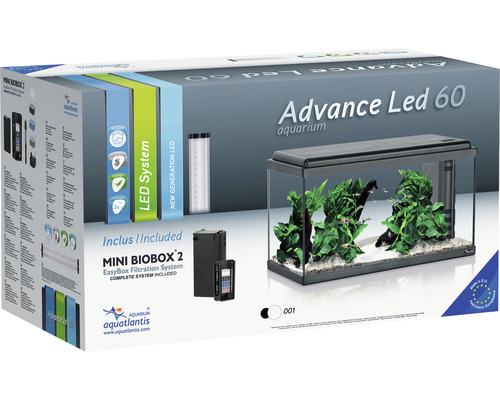 Aquatlantis Advance Led 60 aquarium in verpakkingsdoos