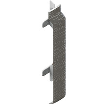 Metalen randbeschermingsprofiel met kunststof houder