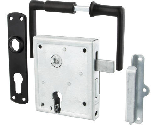 Insteekslotset met deurkruk en accessoires