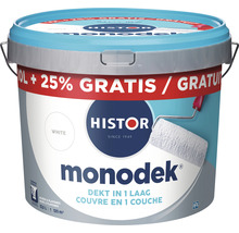 HISTOR Monodek Muurverf wit 10 l + 25%-thumb-0