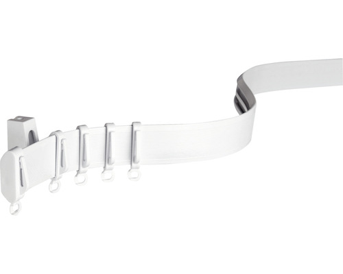 GARDINIA Gordijnrail Flexline wit 700 cm Flexibele gordijnrail met accessoires voor wandmontage