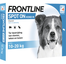 Frontline Spot on, hond, medium 10-20kg 4 pip-thumb-0