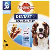 Pedigree Dentastix voor honden, 56 stuks, voor de dagelijkse gebitsverzorging