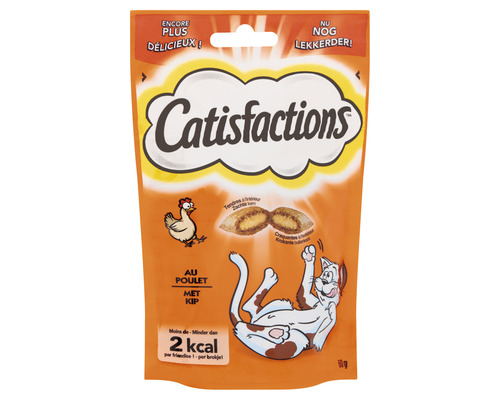 CATISFACTIONS Kattensnack kip 60 gr