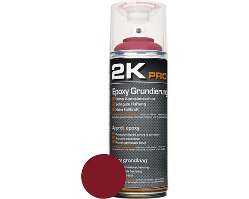 KWASNY 2K Pro epoxy grondering roodbruin 400 ml
