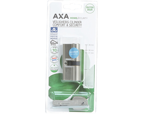AXA veiligheidscilinder Comfort en Security voor buitendeuren