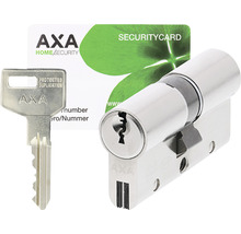 AXA deurcilinder met sleutel en security card