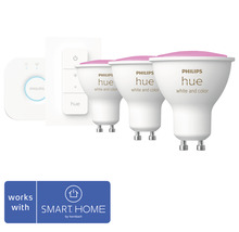 PHILIPS Hue White and Color Ambiance starterset GU10-thumb-0